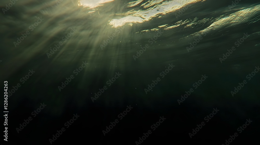 Poster enchanting close up of water at sunset featuring a captivating blend of chartreuse and plum hues wit