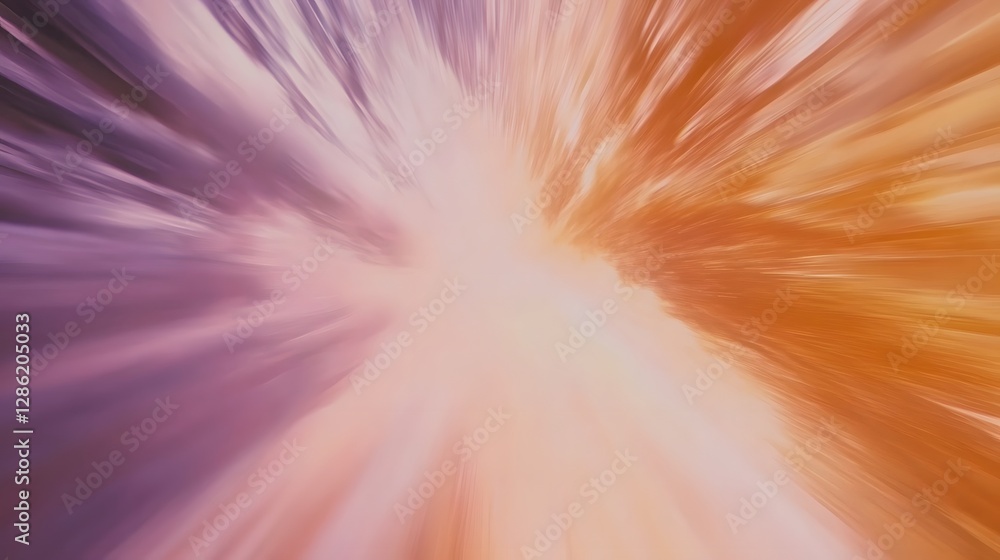 Aufkleber enchanting underwater scene at sunset featuring a vibrant color gradient of emerald tangerine and la