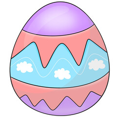 cute easter egg icon