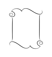 Horizontal vector frame for your projects. From the largest and best collection of frames .