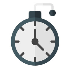 Business deadline icon color simple