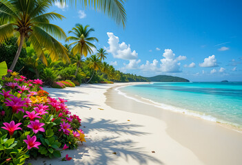 Fototapeta premium Paradise Island Escape