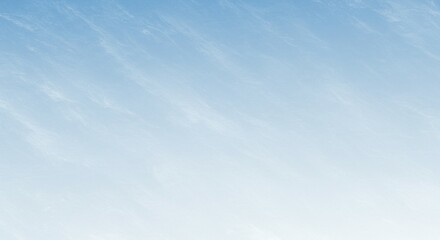 Fototapeta premium Subtle Light Blue Sky Background Texture Airy Cloudscape Pastel Sky Soft Gradient Serene Nature