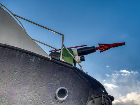 Wahlfangger&auml;t (Harpune) auf Schiff