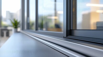 Modern Sliding Window Detail showcasing sleek design and functionality