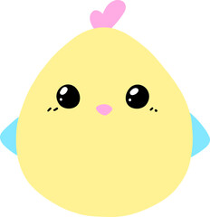 Easter egg Yellow Chicken