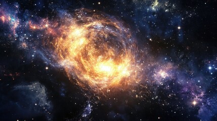 A deep-space energy surge reshapes constellations, forming luminous patterns in the void