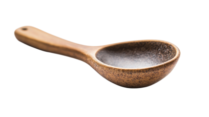 Handcrafted wooden spoon ideal for stirring and serving in kitchens of all styles and settings