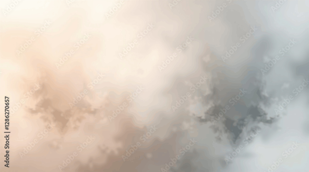 Poster ethereal mist abstract background with a soft foggy atmosphere and dreamy fantasy effect.