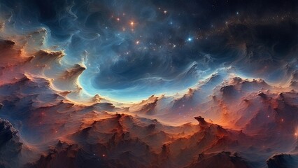 "coma, The middle of the Heart nebula, in the constellation of Cassiopeia"