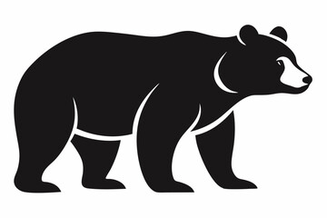 Fototapeta premium vector illustration of a bear