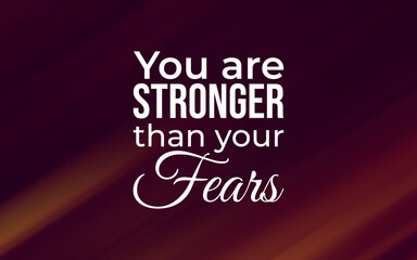 Overcoming life's challenges empowering affirmation on strength personal growth digital art abstract background inspirational concept