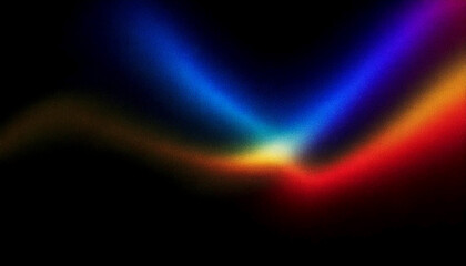 Abstract glowing neon light effect