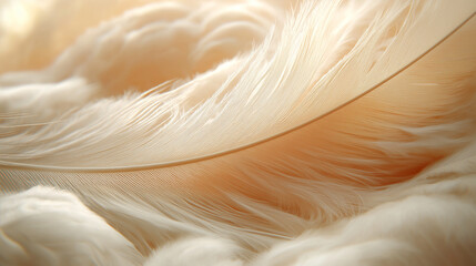 close up of feathers