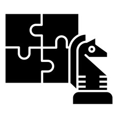 corporate strategy vector icon