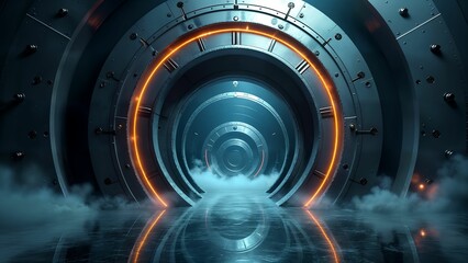 Futuristic Portal of Energy