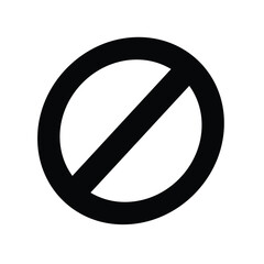 black simple cross icon vector