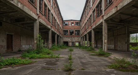 old abandoned building