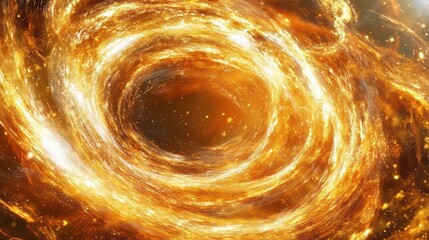 A detailed close-up of a spiral object set against a cosmic background, showcasing intricate patterns and textures found in space.