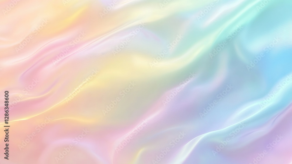Poster a delicate pastel gradient background with a soft shimmer, ideal for stylish and minimalistic visual
