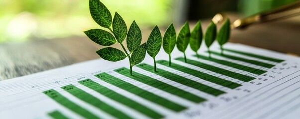 Sustainable Development Reflected in Financial Data