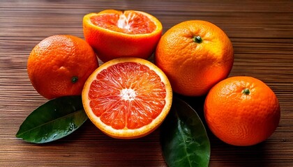 Here's a detailed prompt about a blood orange:

