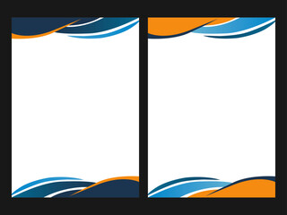 Minimalist Abstract Letterhead Template for Modern Brands.