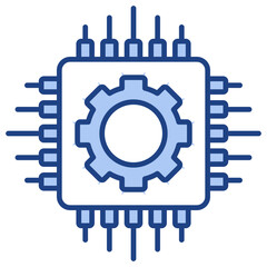 Hardware Blue Icon