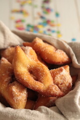 bugnes, beignet de carnaval