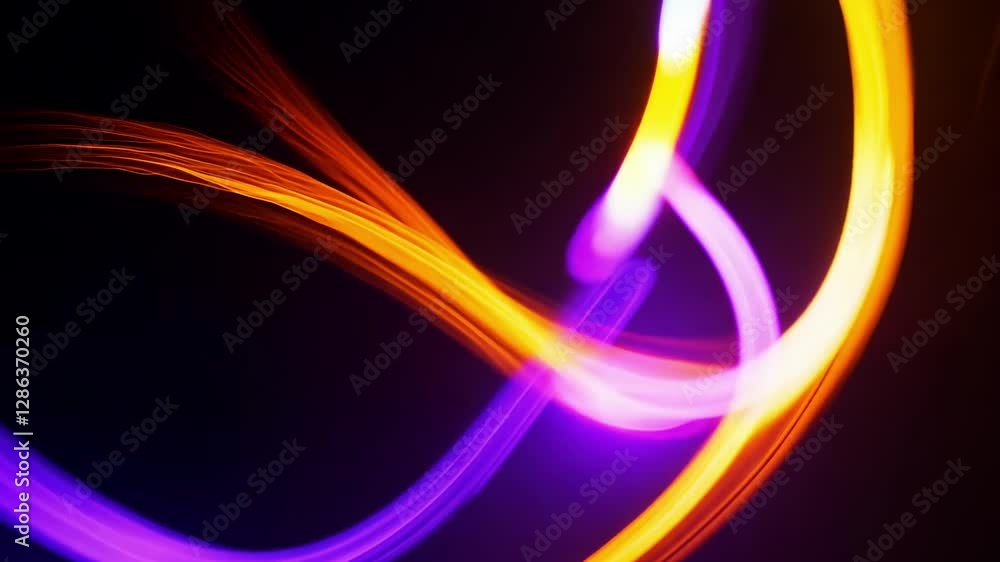 Poster a captivating event showcases a stunning light display at the park with dynamic patterns and colors 