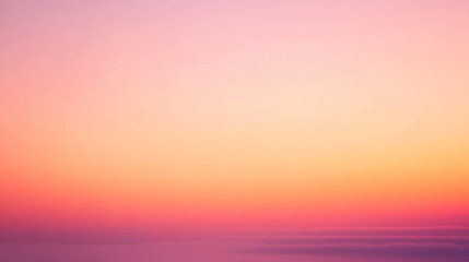 Minimalist gradient with warm sunset hues, smooth transitions, 
