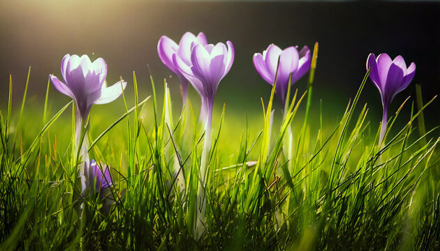 Colchiques dans le pr&eacute;