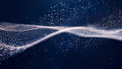 Slowly falling water droplets create mesmerizing patterns against a dark backdrop, capturing light and revealing intricate details in their movement. This display is both relaxing and fascinating.