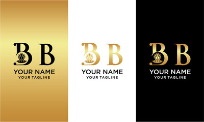 Obraz premium Initial letter B beauty luxury