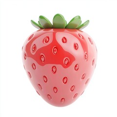 Strawberry isolated on white background