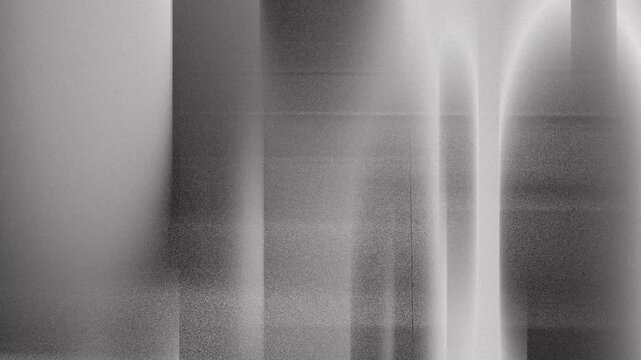 A black-and-white animated background with moving noise lines, grain and vintage film effects in a seamless loop.

