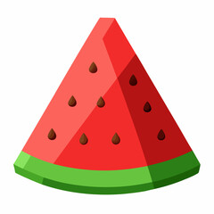 watermelon isolated on white background