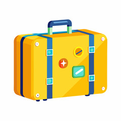 suitcase with luggage