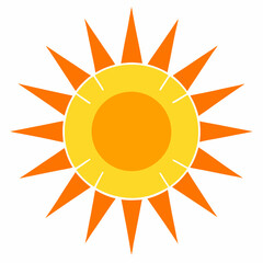 sun vector icon