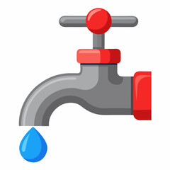 tap with drop of water