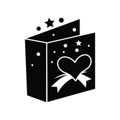 Greeting Card Vector Silhouette Collection, Wedding Invitation Greeting Card Vector Silhouette, Greeting Card Vector Silhouette for Special Occasions