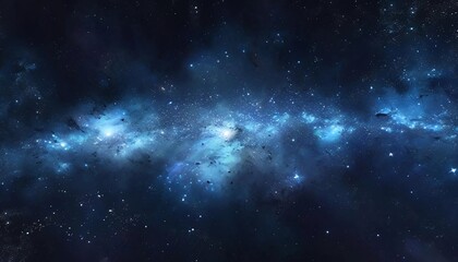 Naklejka premium Captivating Space Photograph Featuring Brilliant Star Cluster Nebula