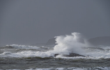 Wild and windy on the Isle of Anglesey