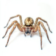 Sharp Picture of a Photo Camel Spider, Isolated on a White Background