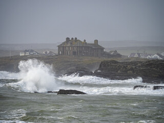 Wild and windy on the Isle of Anglesey
