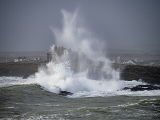 Wild and windy on the Isle of Anglesey