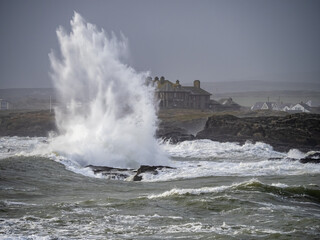 Wild and windy on the Isle of Anglesey