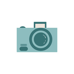 photo camera icon vector