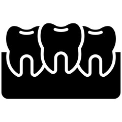 Crowded Teeth Icon