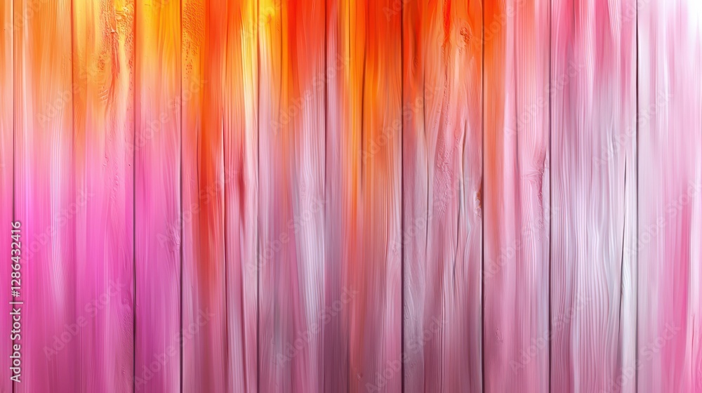 Poster abstract gradient background with vibrant colors blending vertically, ideal for creative designs